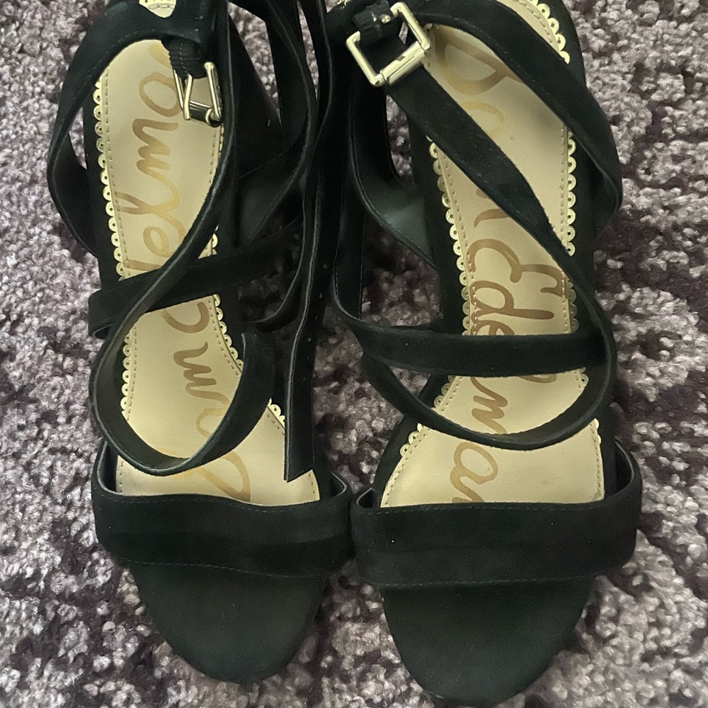 sam edelman black heels